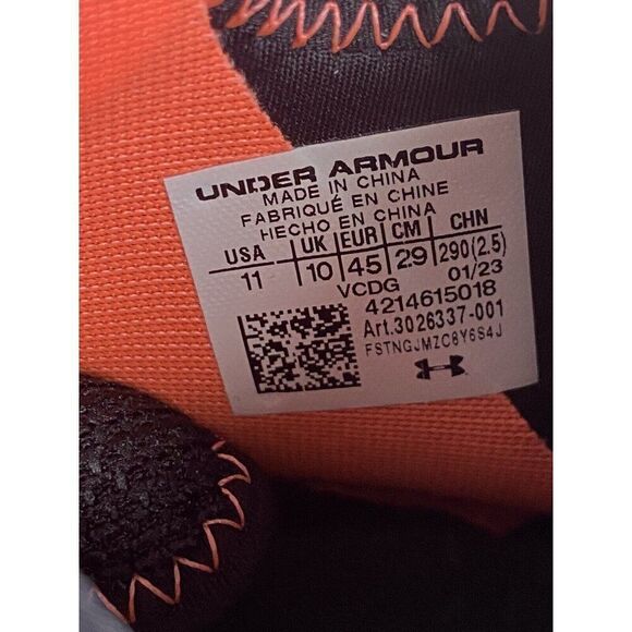 Under Armour UA Spotlight Clone MC LE SC Football Cleats 3026337-001 Men’s Sz 11 - Picture 11 of 11